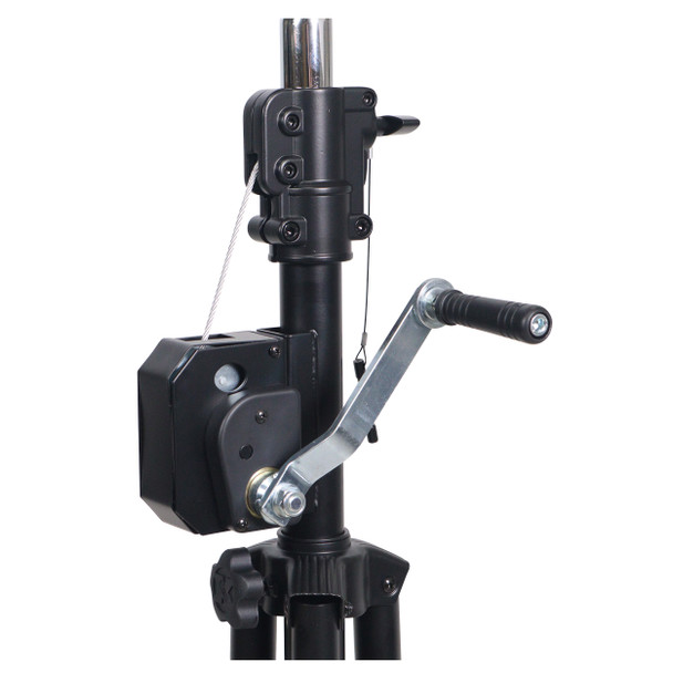 ProX Set of (2) 8.5 Ft. Crank Stands with T-Bars Supports Triangle Truss Segments for Stage and DJ Lighting