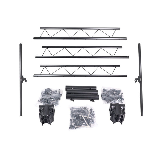 ProX 12 Ft. Height Adjustable DJ Lighting Stand with (3) I-beam Sections " adjusts up to 12'H x 15'W