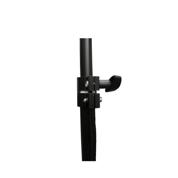 ProX Lightweight Height Adjustable DJ Lighting Stand with Square T-Bar " adjusts up to 9 Ft. Height