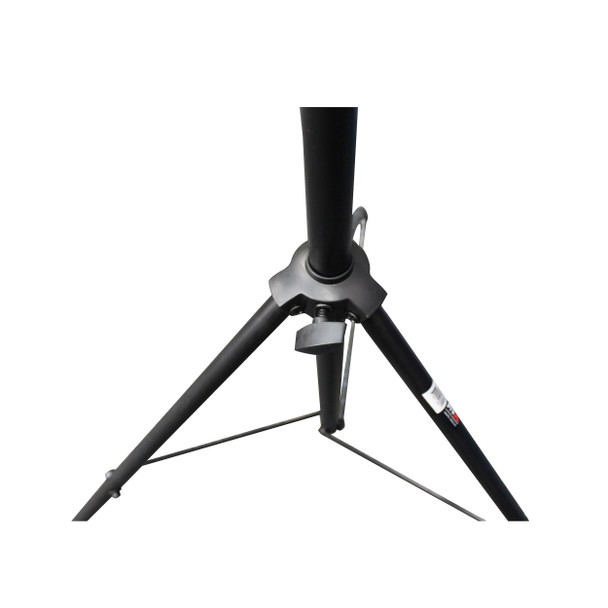 ProX Lightweight Height Adjustable DJ Lighting Stand with Square T-Bar " adjusts up to 9 Ft. Height