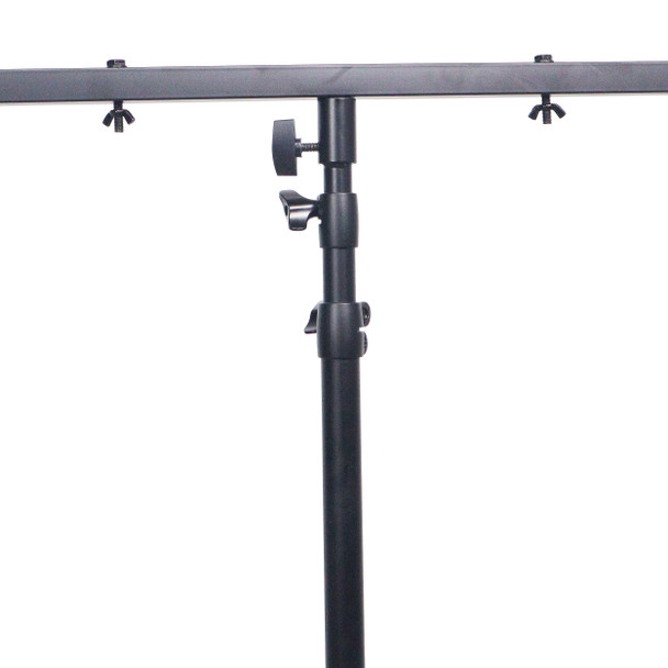 ProX Set of (2) 9 Ft. Lighting Stand Package with T-Bars and Carrying Bag