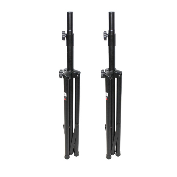 ProX Set of 2 Heavy Duty DJ PA Production PA 6 Ft. 72" All Metal Speaker Tripod Stand W/Carrying bag