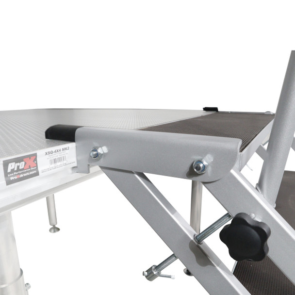 ProX StageQ Heavy Duty Foldable 48 Inch 7-Step Unit