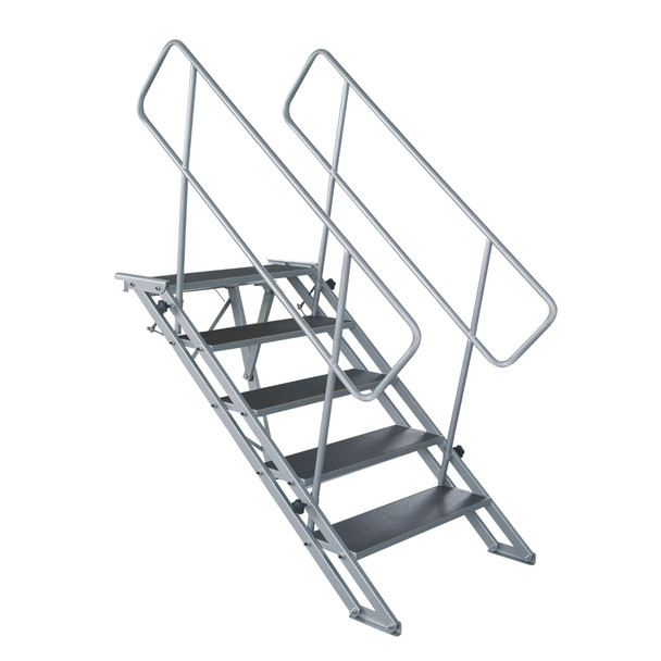 ProX Adjustable & Foldable 5 Step 40" (35"-45") Incl. Railing 