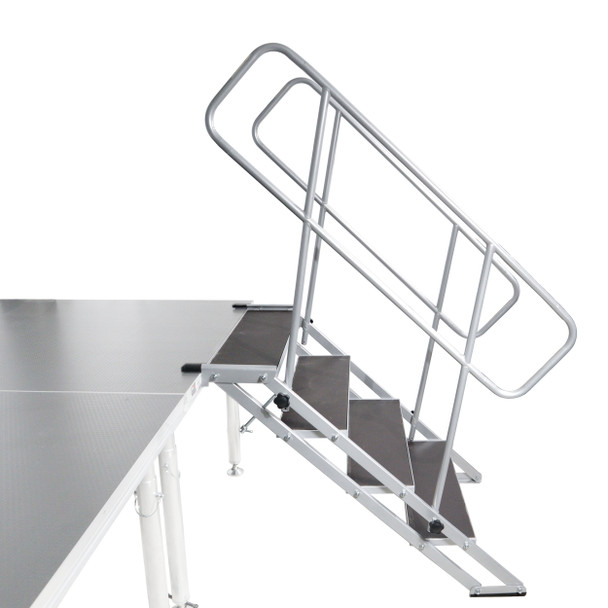 ProX Adjustable & Foldable 4 Step 32" (28"-36") Incl. Railing 