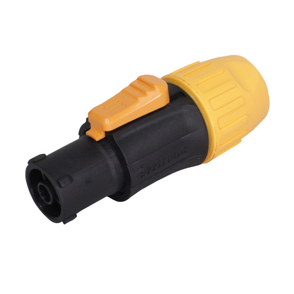 ProX XC-SAC3FX locking True Power Female plug rated 16A 250V with durable PVC housing and strain relief