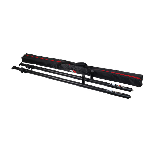 ProX Set of 2 Atlas Telescoping Poles Black 56" "96" Adjustable Height