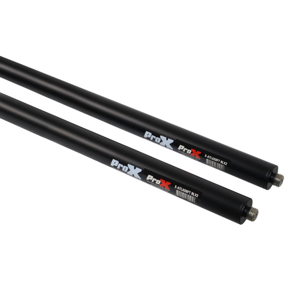 ProX Set of 2 Atlas Telescoping Poles Black 56" "96" Adjustable Height
