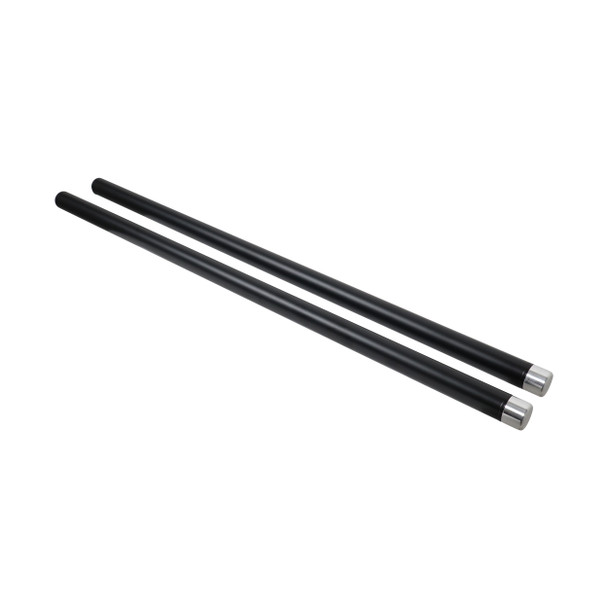 ProX 36" Set of 2 Speaker Extension Poles with M20 Thread and 1-3/8 in. Adapter " Black, 200 lb Capacity