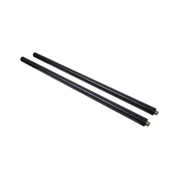 ProX 36" Set of 2 Speaker Extension Poles with M20 Thread and 1-3/8 in. Adapter " Black, 200 lb Capacity