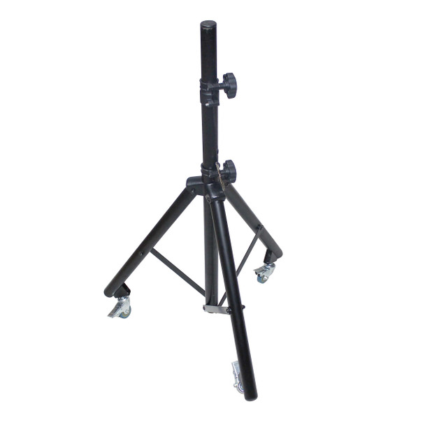 ProX Adjustable Speaker Lighting Tripod Stand with Casters