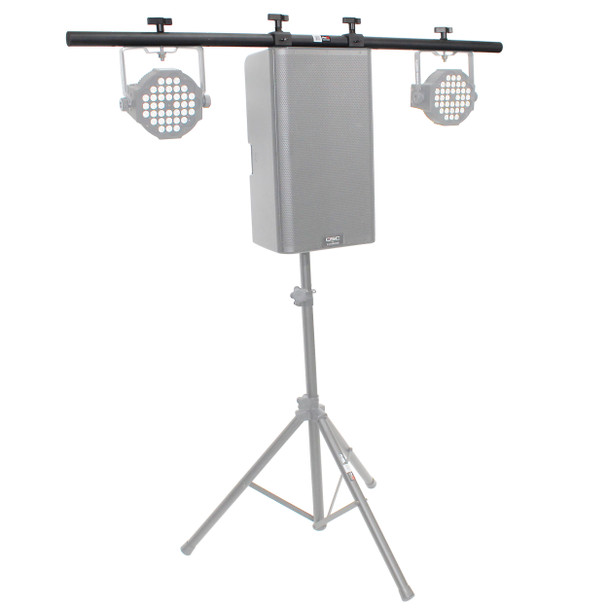 ProX 5 Ft. Universal Light Bar Mounting System for Point Source PA Speakers with Fly-points