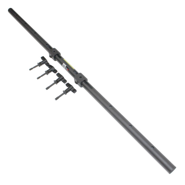 ProX 5 Ft. Universal Light Bar Mounting System for Point Source PA Speakers with Fly-points