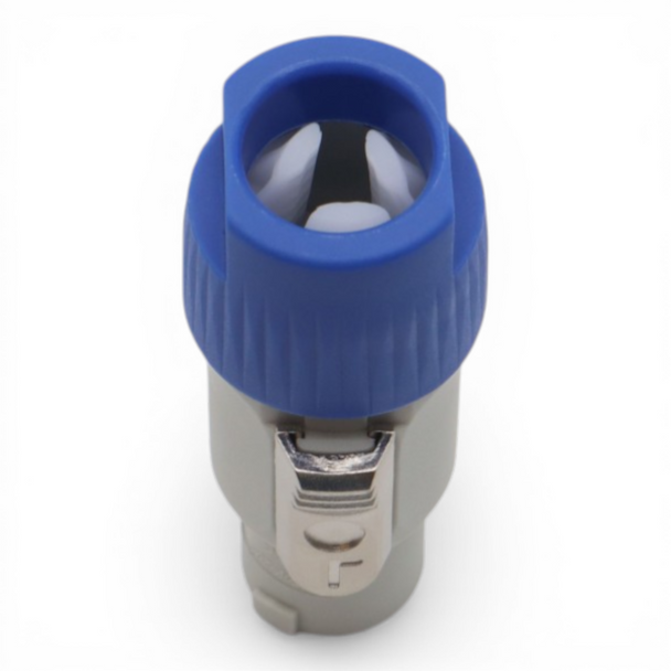 ProX XC-PWC-GRAY gray power output connector featuring secure locking AC connection design