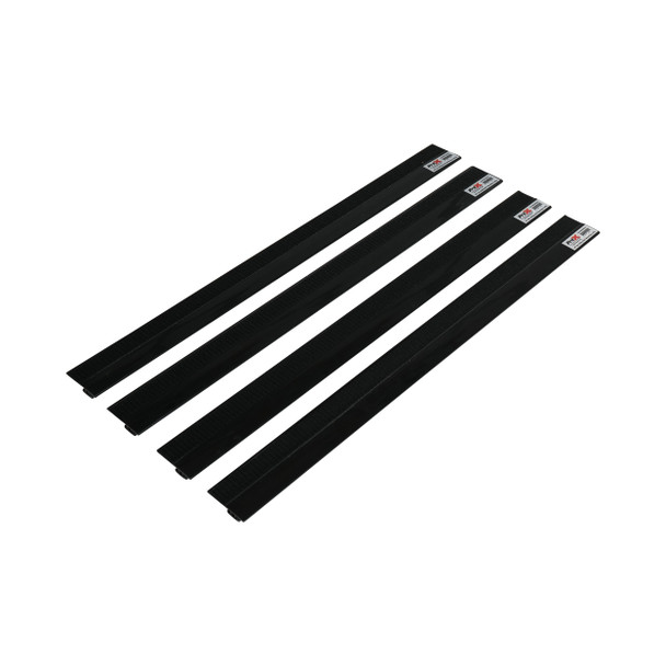 ProX 4 Pack 2FT Lenght Bar Sliding Skirt Hook Profile Integrated hook-and-loop strip