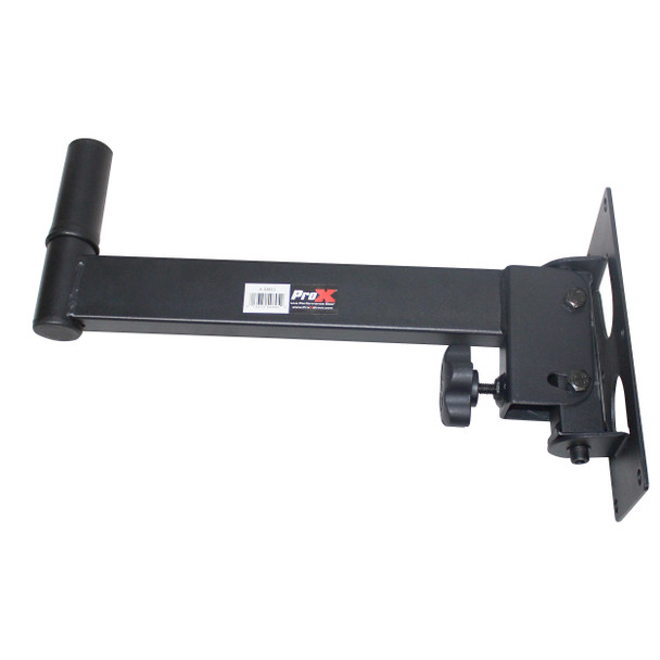 ProX Adjustable Wall Mounted Speaker Bracket - Black