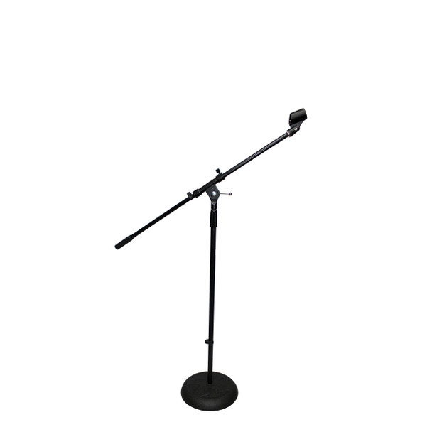 ProX Round Base Microphone Stand W/Boom