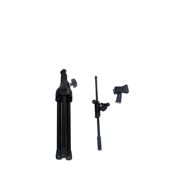 ProX Short Tripod Microphone Stand W/Boom