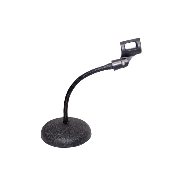 ProX Gooseneck Desktop Microphone Stand With 6" Round Base