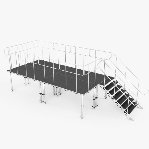 ProX 8x16 StageQ Package Incl 4pcs XSQ-4X8 
