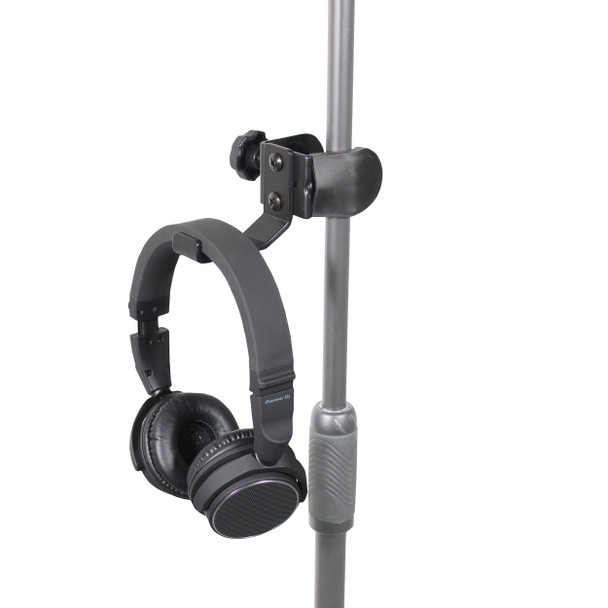 ProX Universal Clamping Headphone Hanger for Speaker Poles and Stands