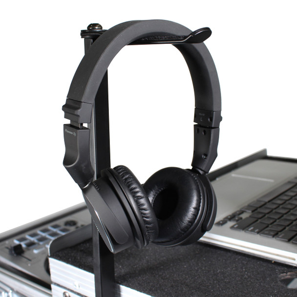 ProX Headphone Pole Stand For Cases 12" Shaft with Rotating Hook