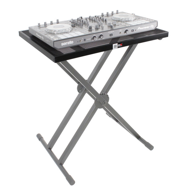 ProX Utility Music Keyboard X Stand Table Top Add on for DJ Controller Flight Case Midi Controllers Laptop