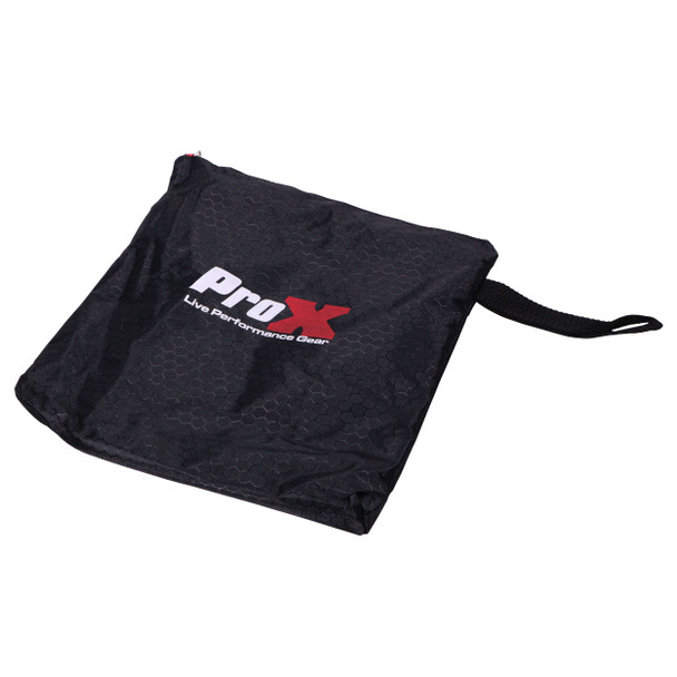ProX XO DJ Foldable Laptop Stand with Adjustable Shelf & Carrying Bag - WHITE