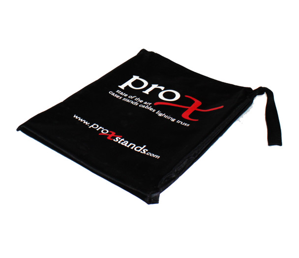 ProX XO DJ Foldable Laptop Stand with Adjustable Shelf & Carrying Bag - RED