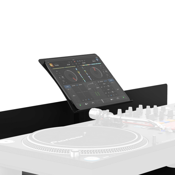 ProX Black Universal Tablet Mounting Stand for B3 DJ Table Workstation by Humpter