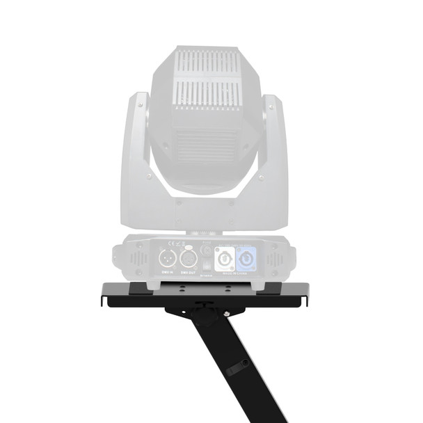 ProX BLACK Audio Monitor DJ Lighting Side Mounting Shelf for B3 DJ Table Workstation by Humpter