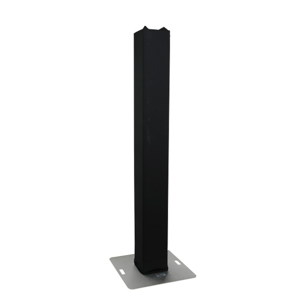 ProX Pair 6.56 FT 2.00M Box Truss 3 Side Black Scrim Cover incl. Bag