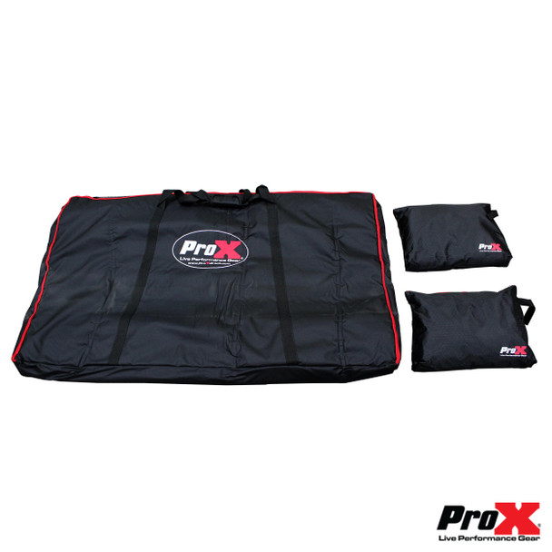 ProX 5 Panel - White Frame DJ Facade W-SS Quick Release 180 ° Hinges