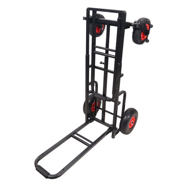 ProX X-ROLLNRUN Folding Mani-Cart Rolling Utility Dolly Height Adjustable Rolling Hand Truck