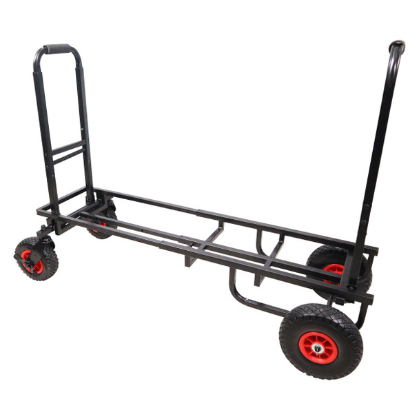ProX X-ROLLNRUN Folding Mani-Cart Rolling Utility Dolly Height Adjustable Rolling Hand Truck