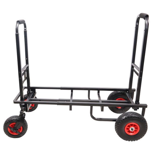 ProX X-ROLLNRUN Folding Mani-Cart Rolling Utility Dolly Height Adjustable Rolling Hand Truck