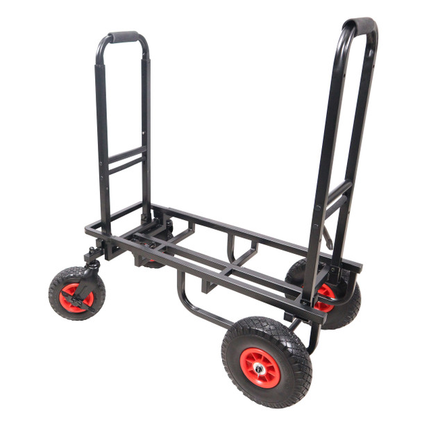 ProX X-ROLLNRUN Folding Mani-Cart Rolling Utility Dolly Height Adjustable Rolling Hand Truck