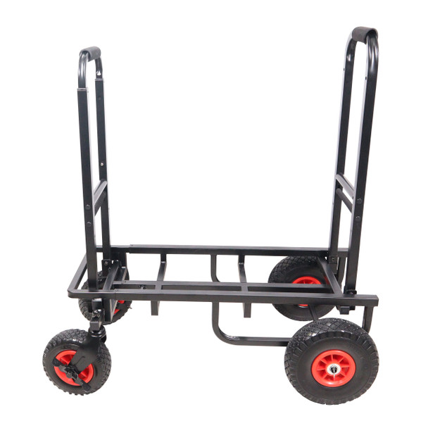 ProX X-ROLLNRUN Folding Mani-Cart Rolling Utility Dolly Height Adjustable Rolling Hand Truck
