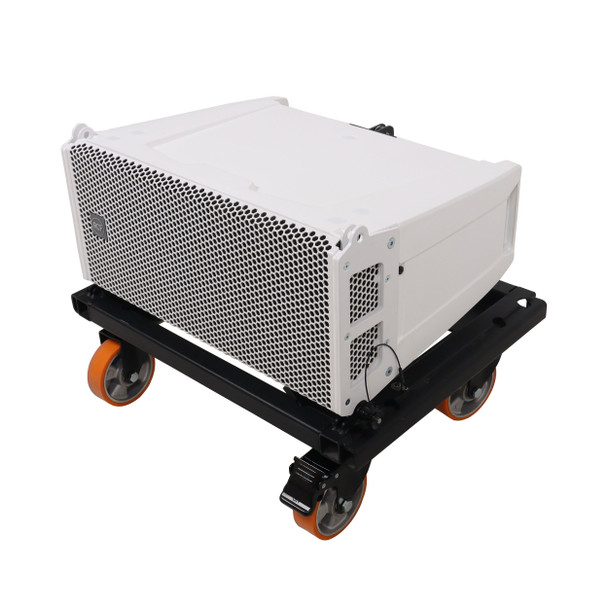 ProX Heavy-Duty Wheel Dolly Fastening System for RCF HDL6A HDL26A Line Array Speakers Holds Up to 6 Cabinets