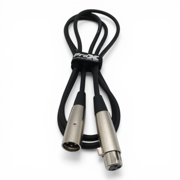 ProX 5 Ft. Balanced XLR3-F to XLR3-M Premium Audio Microphone Cable
