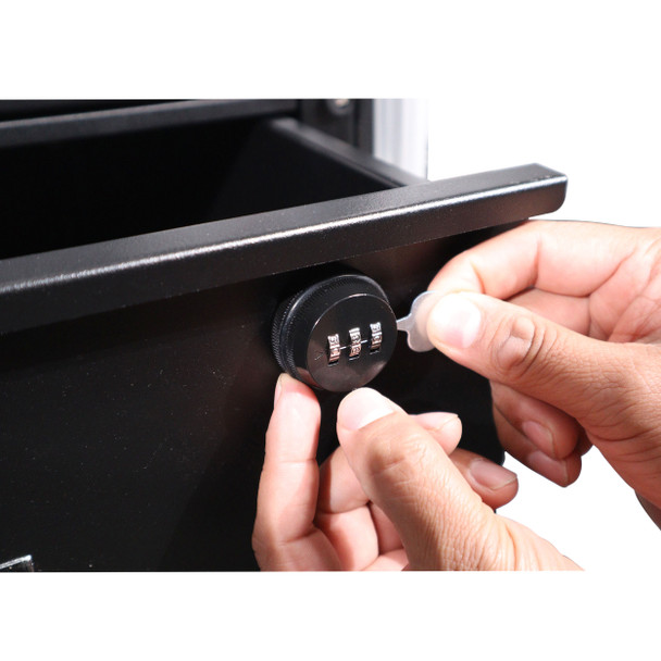 ProX 2U Rack Space 18" Depth Rack Mount Drawer for Audio, DJ, and IT Server rack cases.