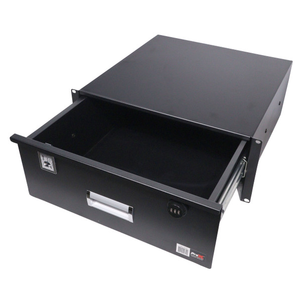 ProX 4U Rack Space 18" Depth Rack Mount Drawer for Audio, DJ, and IT Server rack cases.
