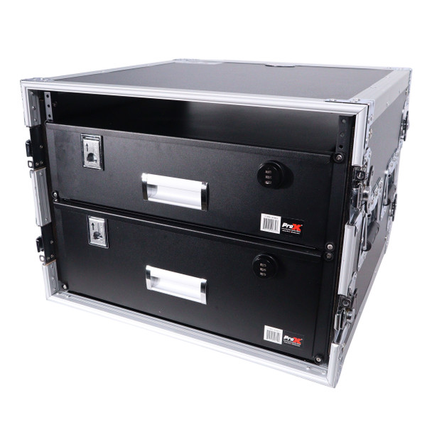 ProX 4U Rack Space 18" Depth Rack Mount Drawer for Audio, DJ, and IT Server rack cases.