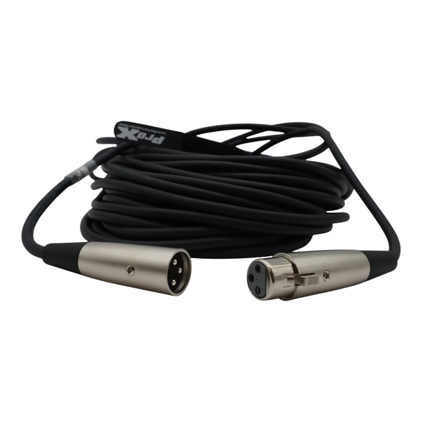 ProX 100 Ft. Balanced XLR-F to XLR-M Premium Audio Microphone Cable 