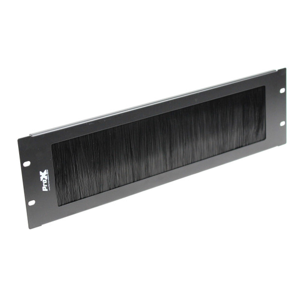 ProX 3U Rack Panel Brush Cable Management Slot Strips