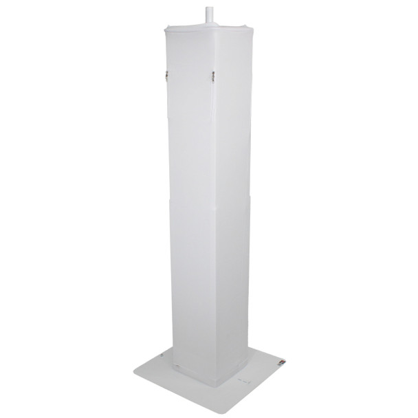 ProX Flex Totem TV - 3 Ft. to 6 Ft. Height Adjustable Totem Stand Incl. TV Mount, Foldable Base Plate and Speaker Stud