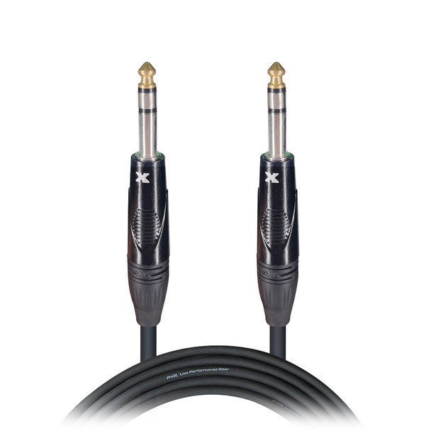 ProX 10FT Male 1/4" to 1/4" Stereo 10FT