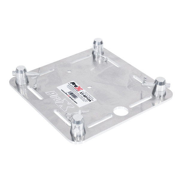 ProX Pair of 12" Aluminum 6mm Truss Top Plate for F34 F32 F31 Conical Square Truss with Connectors