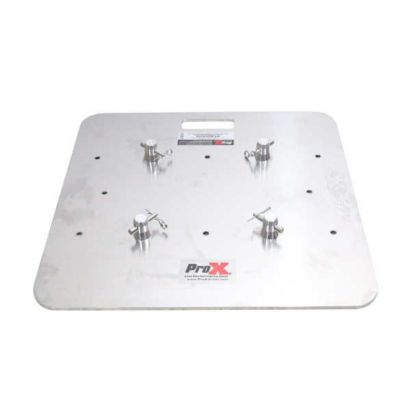 ProX 24" x 24" 8mm Aluminum Base Plate F34 Trussing Includes Conical Connectors