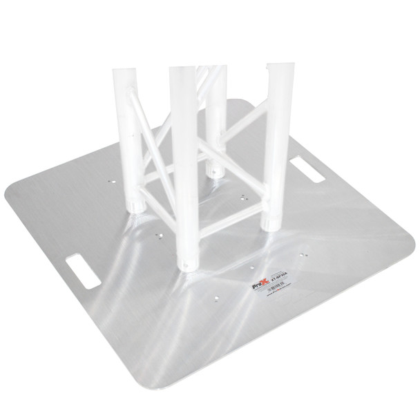 ProX 30" Aluminum 6mm Truss Base Plate for F34 F32 F31 Conical Square Truss with Connectors